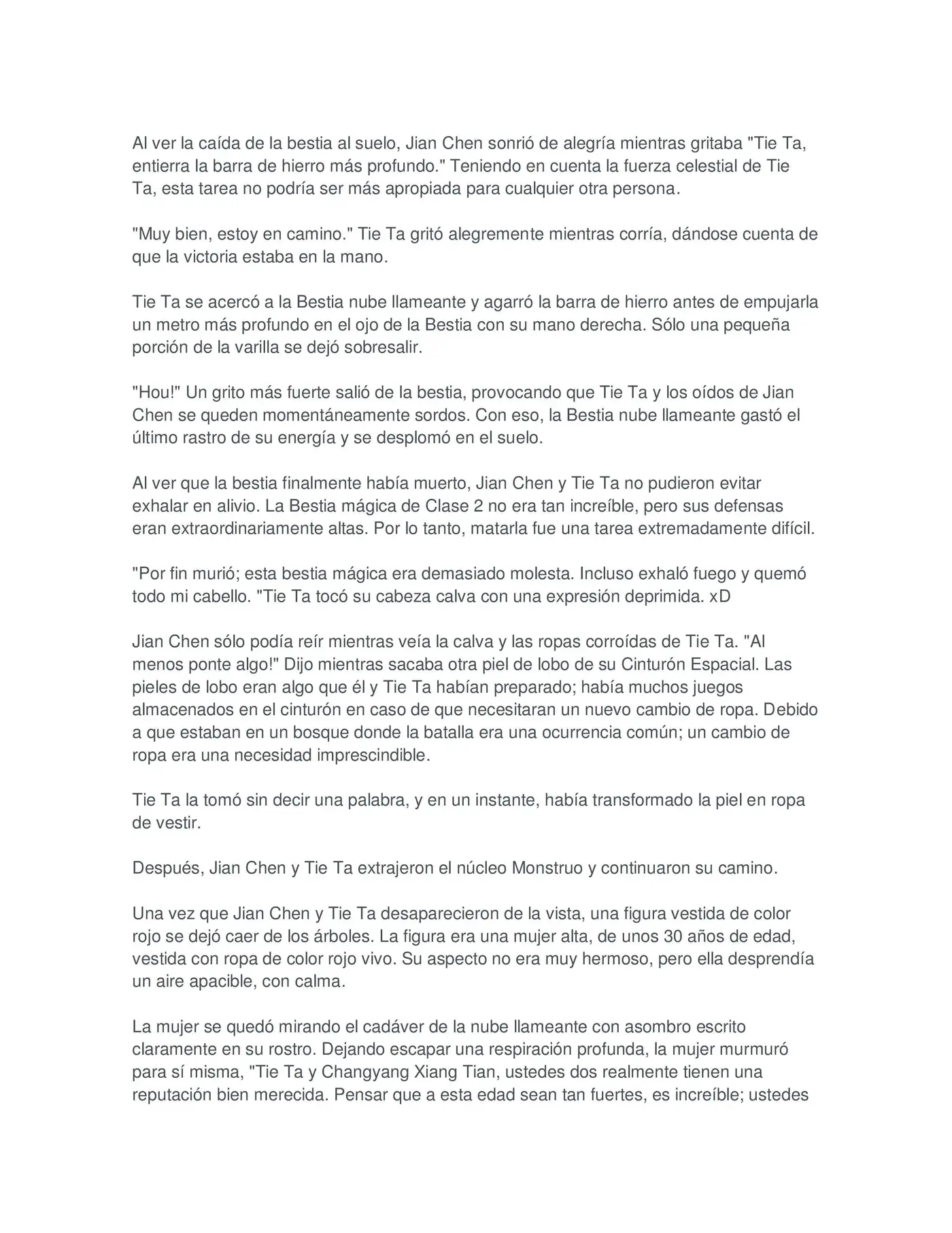 Chaotic Sword God (novela) (2016) - Capítulo 42 - Página 4 - LectorTMOo