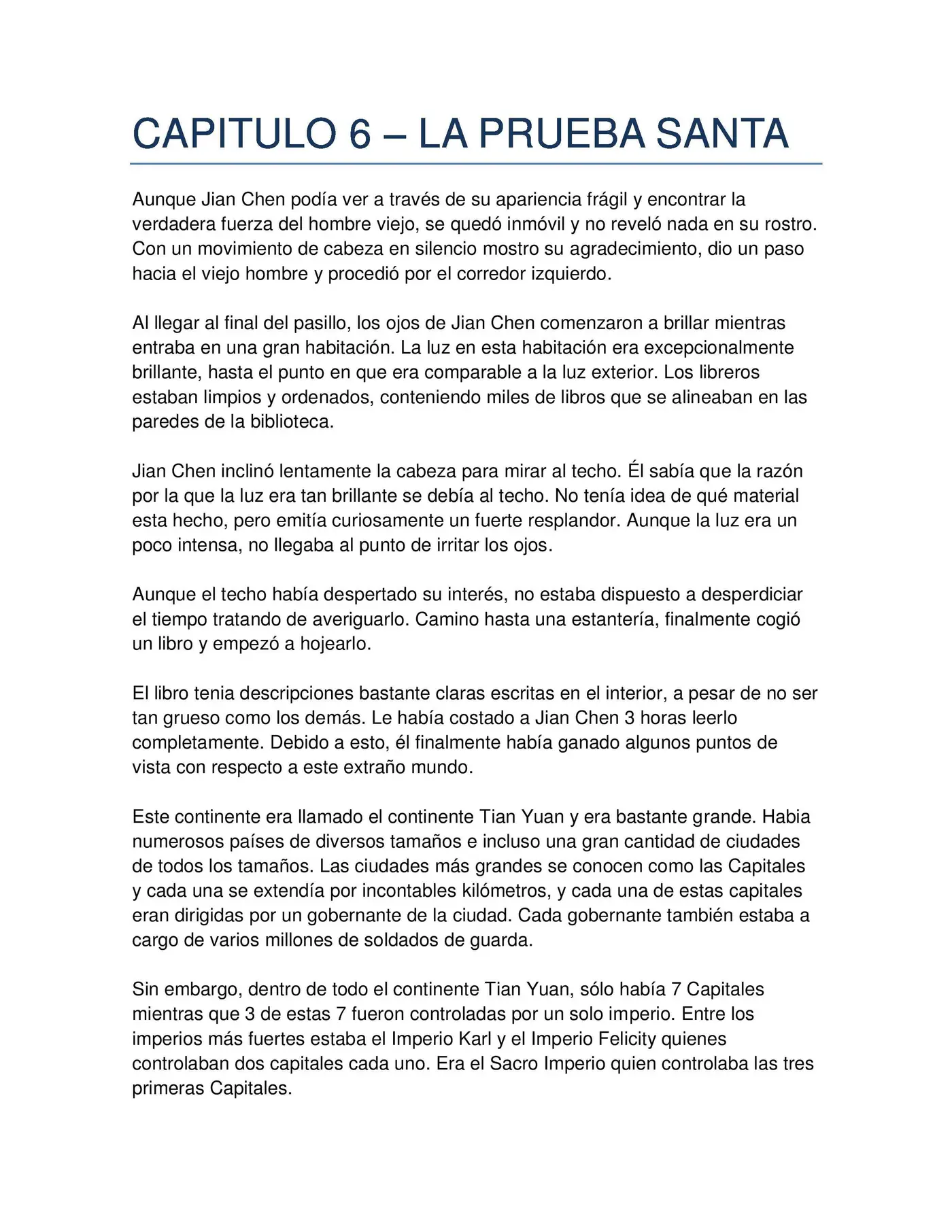 Chaotic Sword God (novela) (2016) - Capítulo 6 - Página 2 - LectorTMOo