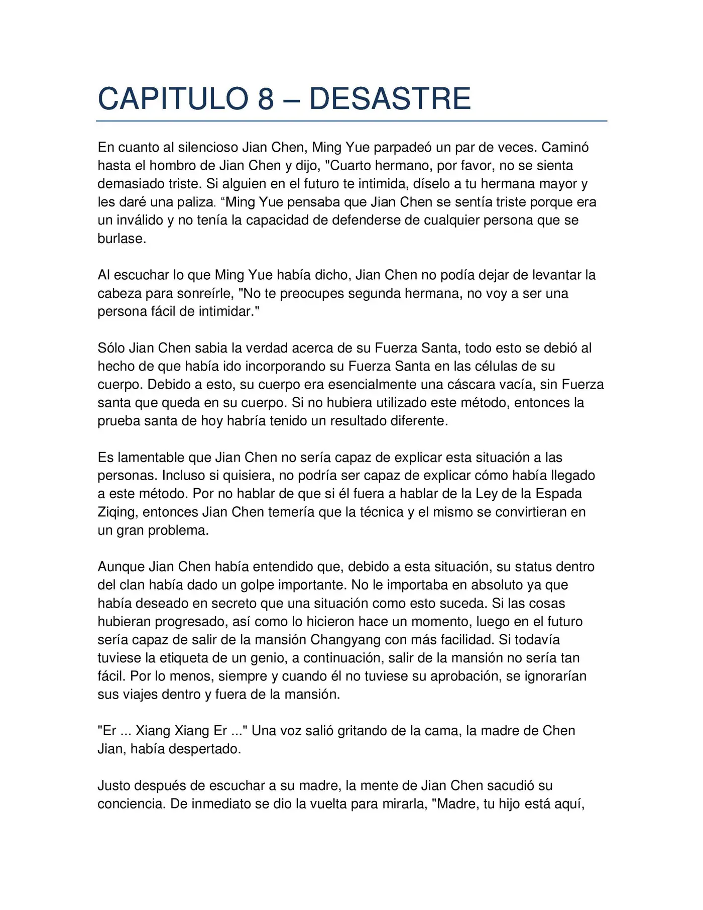 Chaotic Sword God (novela) (2016) - Capítulo 8 - Página 2 - LectorTMOo