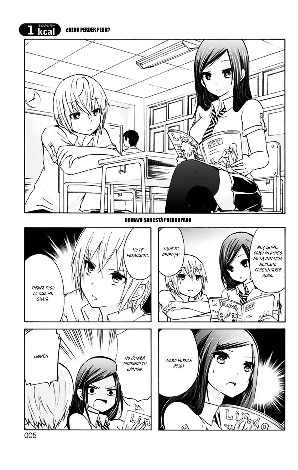Chihaya-san wa Sono Mama de Ii (2017) - Capítulo 1 - Página 5 - LectorTMOo