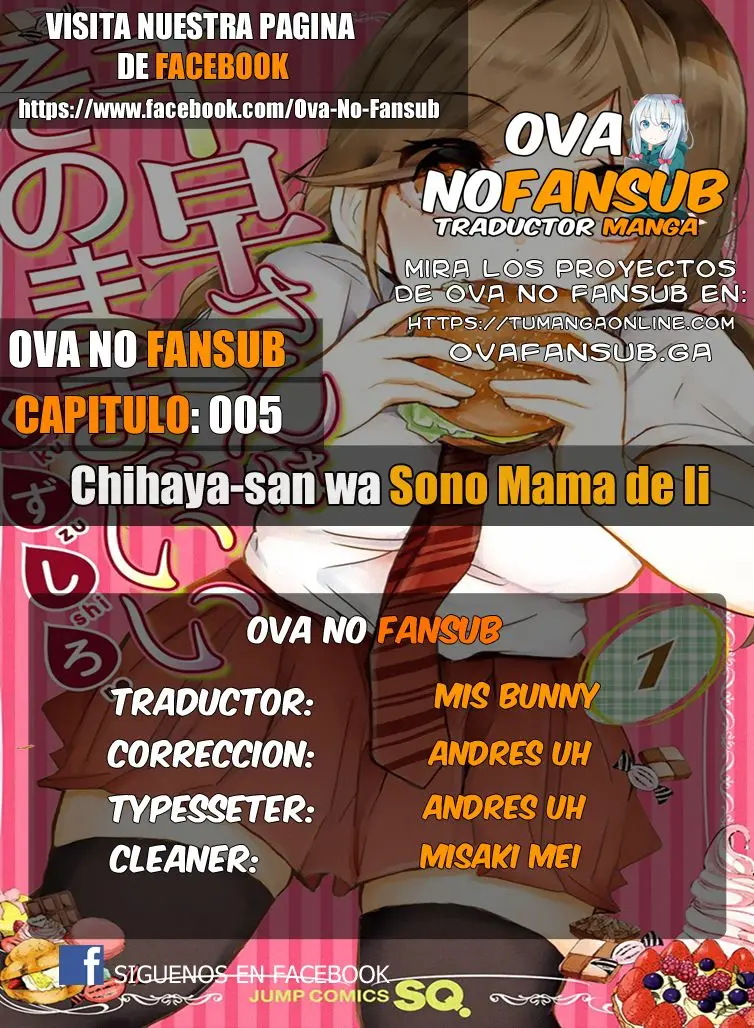 Chihaya-san wa Sono Mama de Ii (2017) - Capítulo 5 - Página 1 - LectorTMOo