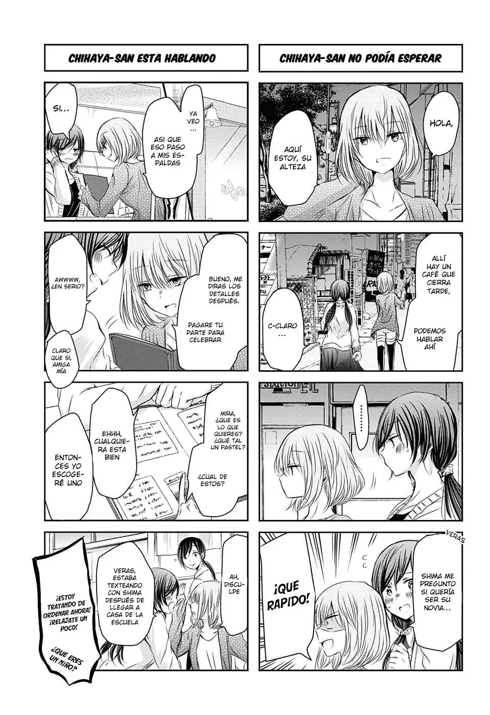 Chihaya-san wa Sono Mama de Ii (2017) - Capítulo 53 - Página 4 - LectorTMOo