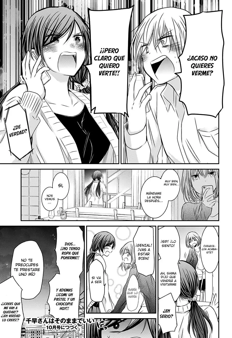 Chihaya-san wa Sono Mama de Ii (2017) - Capítulo 54 - Página 10 - LectorTMOo