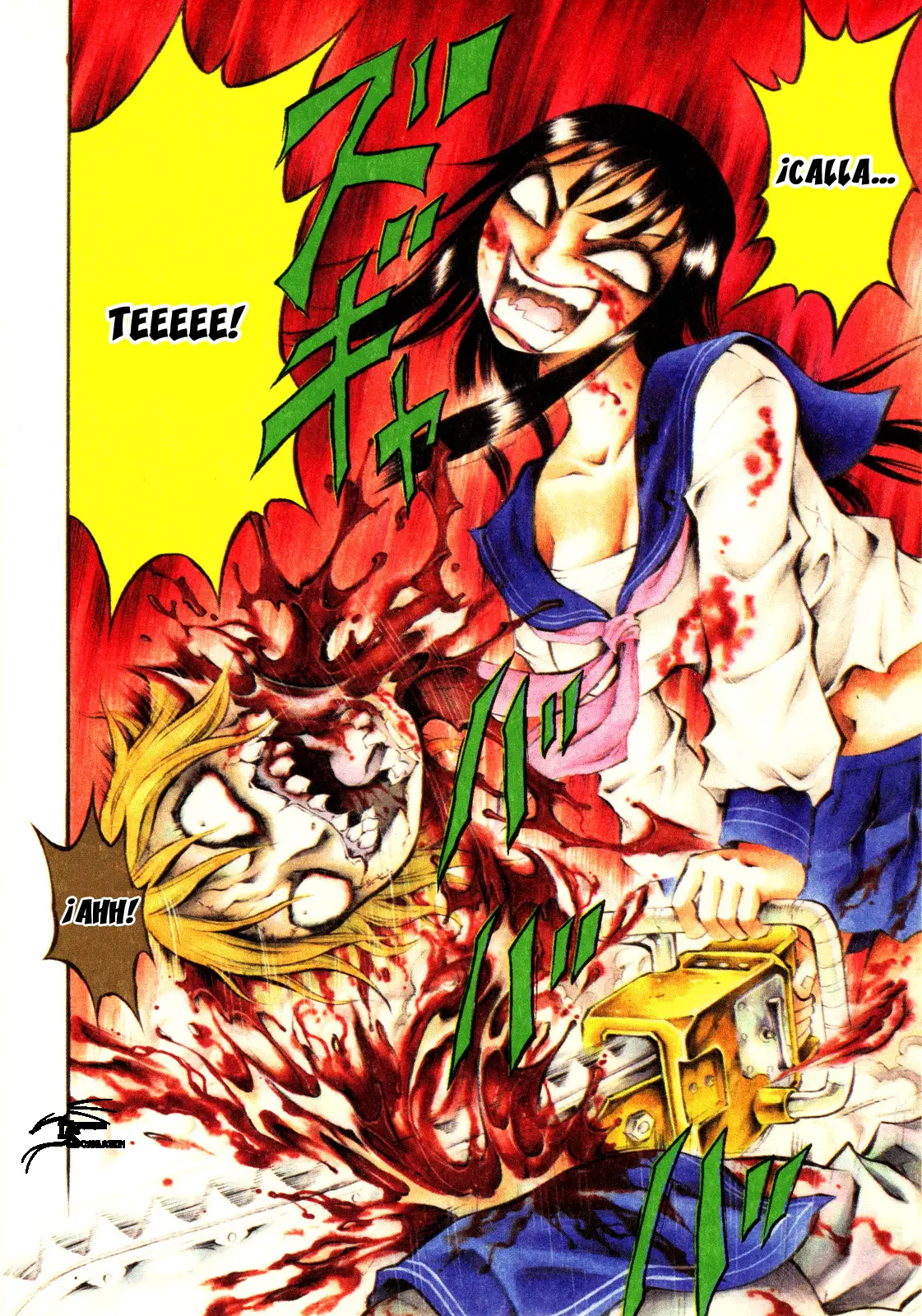 Chimamire Sukeban Chainsaw (2016) - Capítulo 1 - Página 8 - LectorTMOo