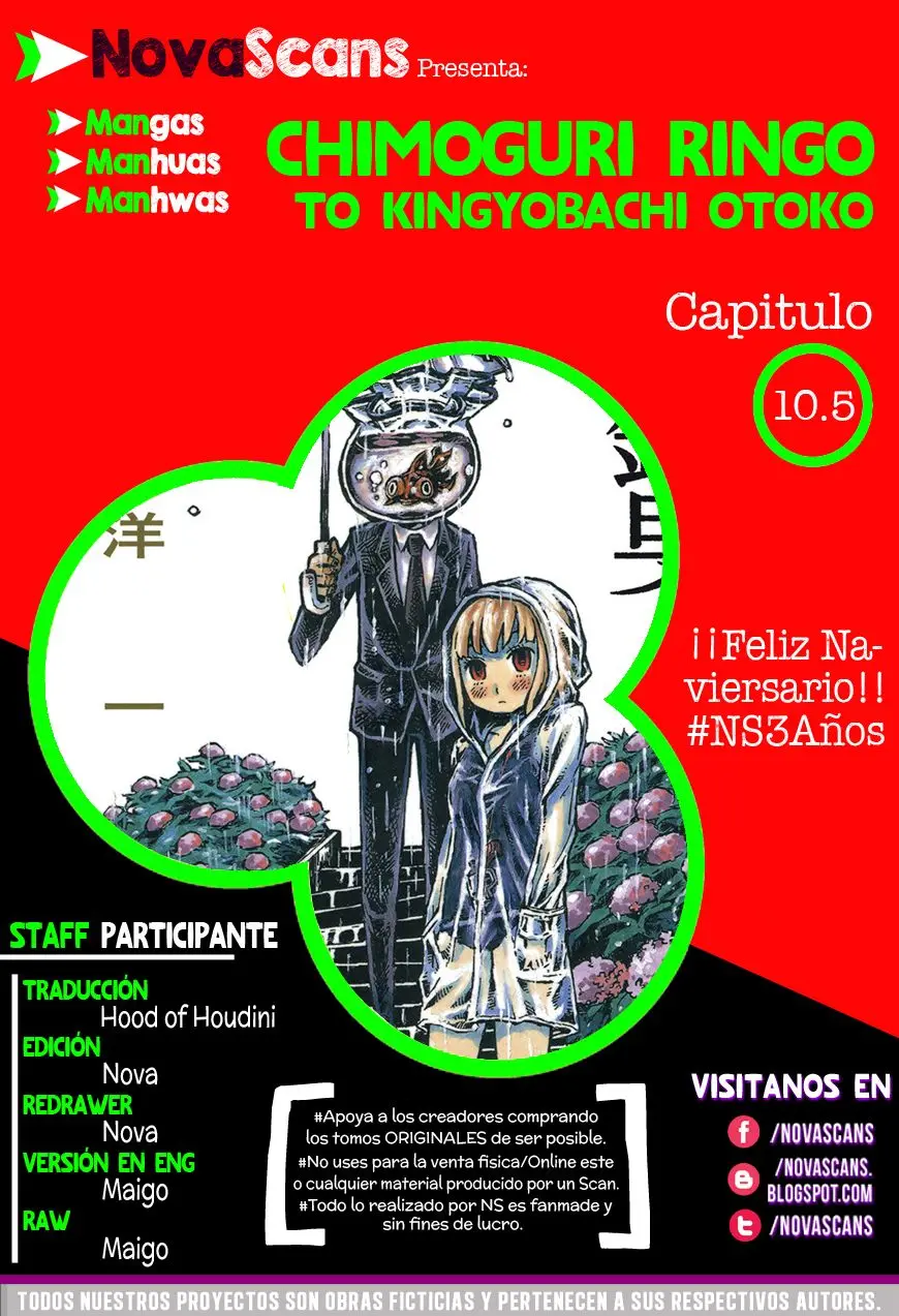 Chimoguri Ringo to Kingyobachi Otoko (2010) - Capítulo 10.5 - Página 1 - LectorTMOo