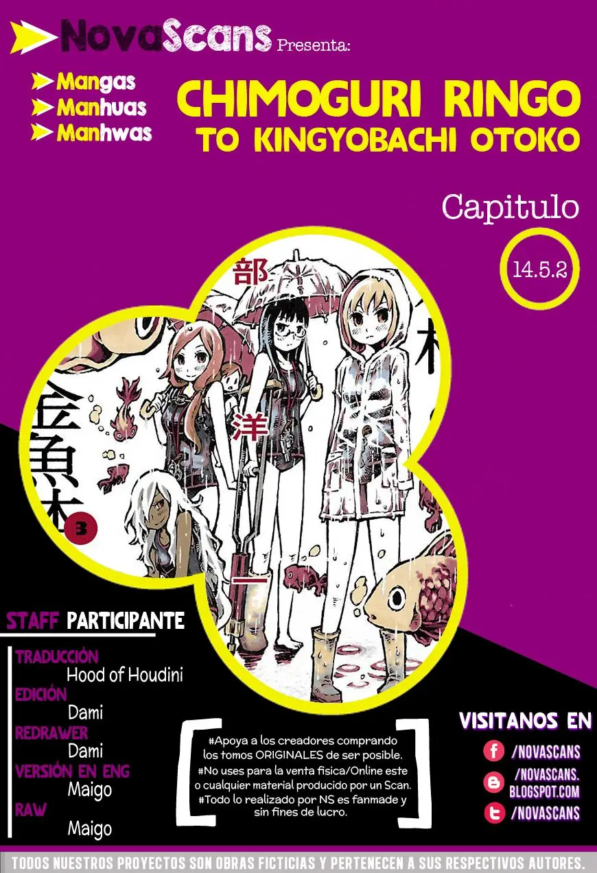 Chimoguri Ringo to Kingyobachi Otoko (2010) - Capítulo 14.2 - Página 1 - LectorTMOo