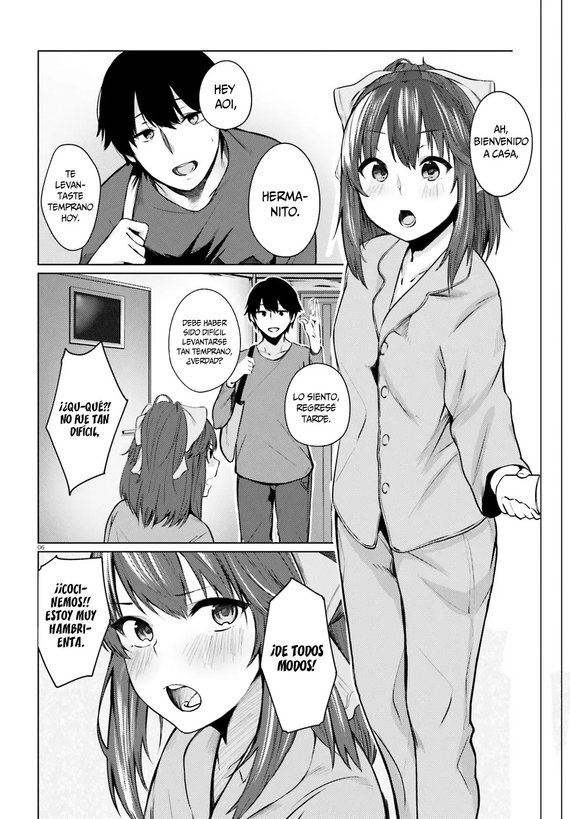 Choppiri Ecchi na Sanshimai demo, Oyomesan ni Shitekuremasuka? - Capítulo 1 - Página 5 - LectorTMOo