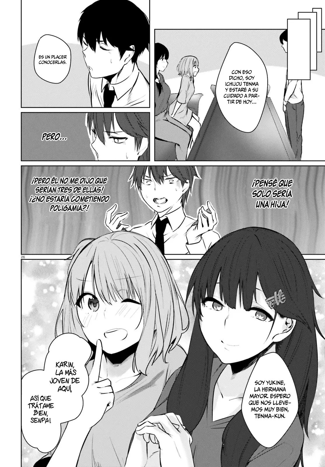 Choppiri Ecchi na Sanshimai demo, Oyomesan ni Shitekuremasuka? - Capítulo 1 - Página 25 - LectorTMOo