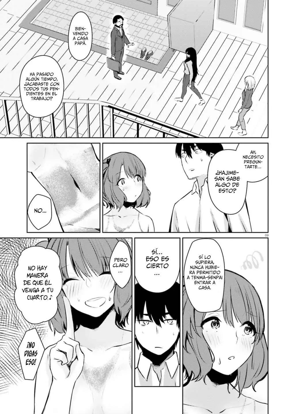 Choppiri Ecchi na Sanshimai demo, Oyomesan ni Shitekuremasuka? - Capítulo 5.5 - Página 10 - LectorTMOo