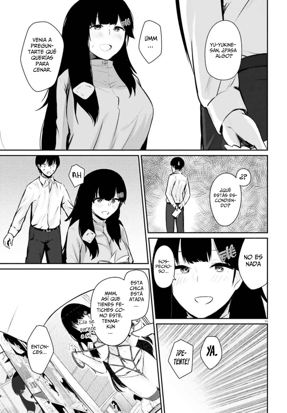 Choppiri Ecchi na Sanshimai demo, Oyomesan ni Shitekuremasuka? - Capítulo 5.5 - Página 14 - LectorTMOo