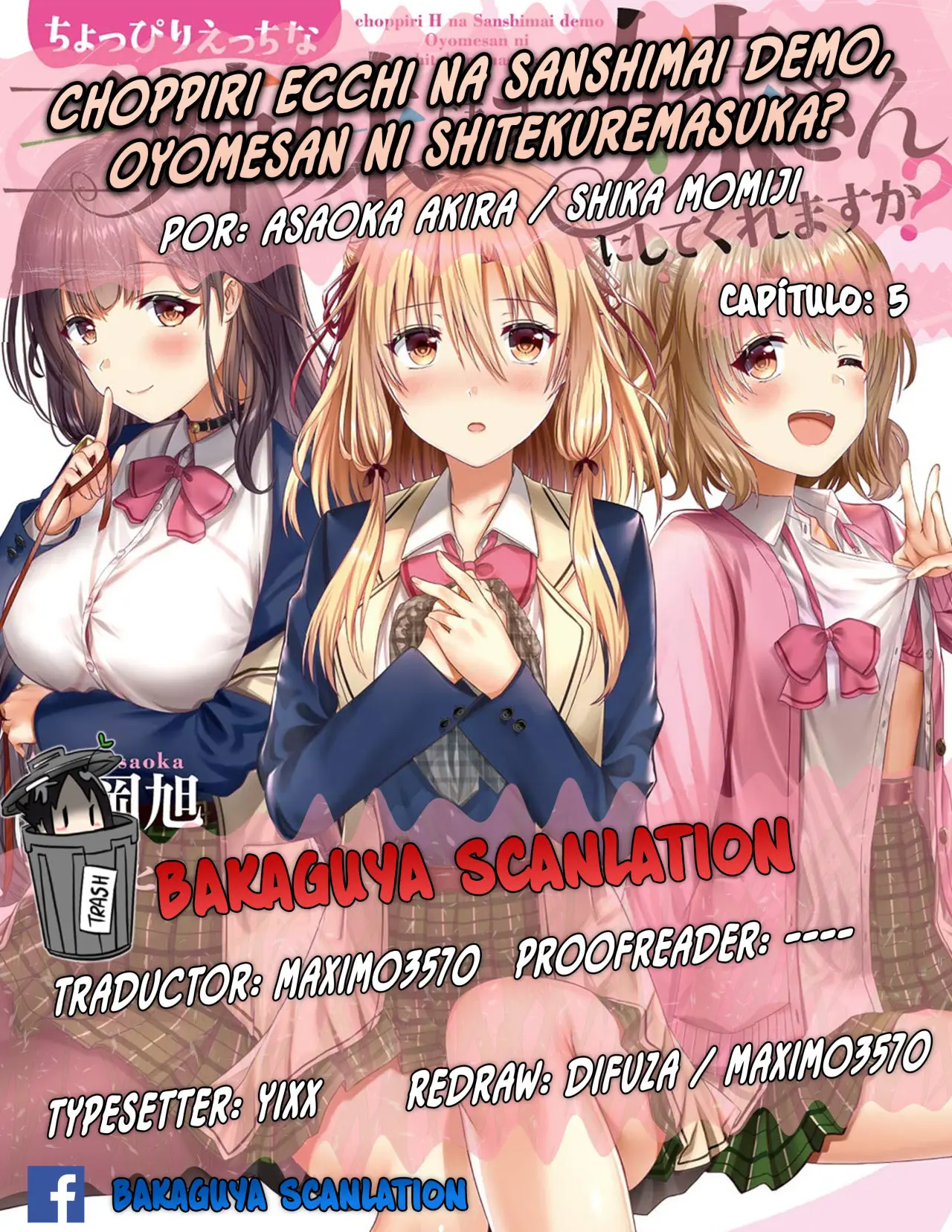 Choppiri Ecchi na Sanshimai demo, Oyomesan ni Shitekuremasuka? - Capítulo 5 - Página 1 - LectorTMOo