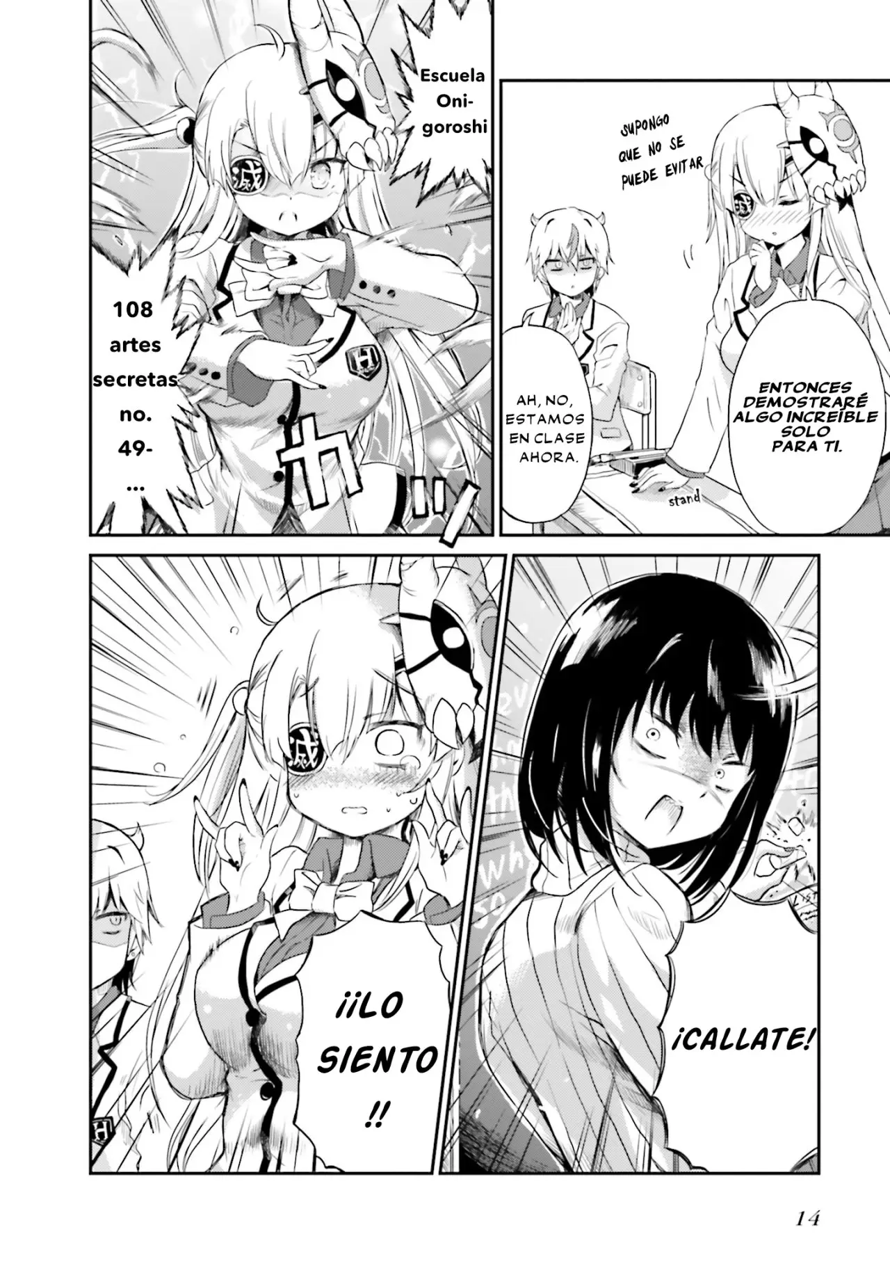Choroidesuyo Onigoroshi-san! (2020) - Capítulo 1 - Página 14 - LectorTMOo