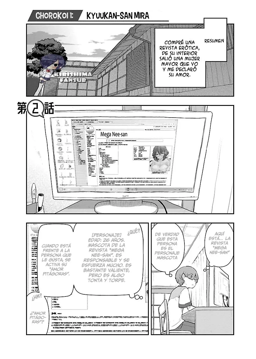 Chorokoi zo! Kyuukan-san (2017) - Capítulo 2 - Página 2 - LectorTMOo