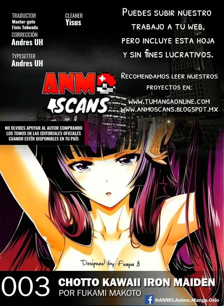 Chotto Kawaii Iron Maiden (2011) - Capítulo 3 - Página 1 - LectorTMOo