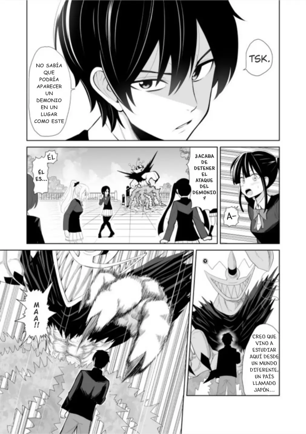 Chou Onna Kirai na Ore ga Isekai no Joshikou ni Ryuugaku Suru Koto ni Natta (2020) - Capítulo 1 - Página 4 - LectorTMOo