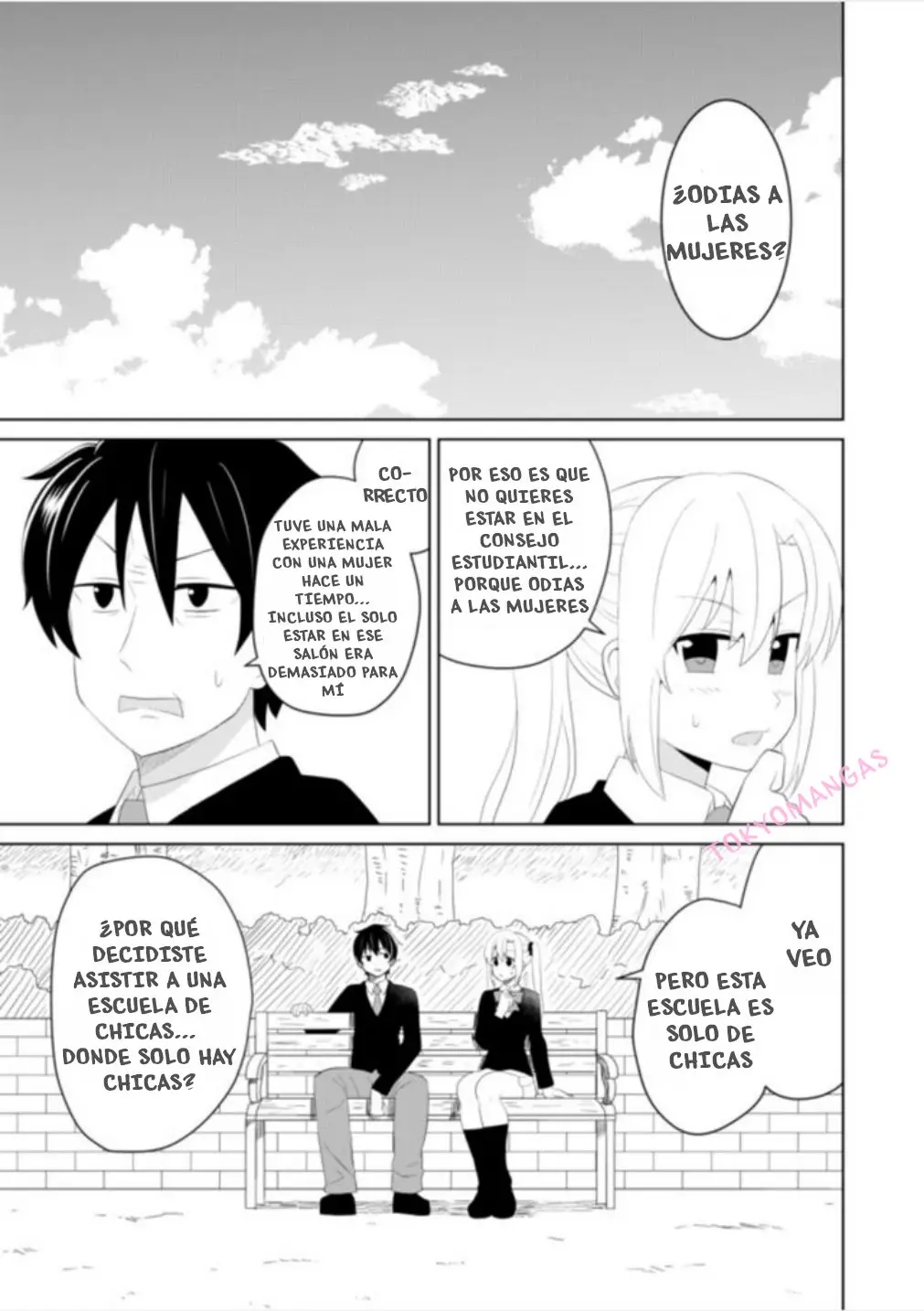 Chou Onna Kirai na Ore ga Isekai no Joshikou ni Ryuugaku Suru Koto ni Natta (2020) - Capítulo 4 - Página 1 - LectorTMOo