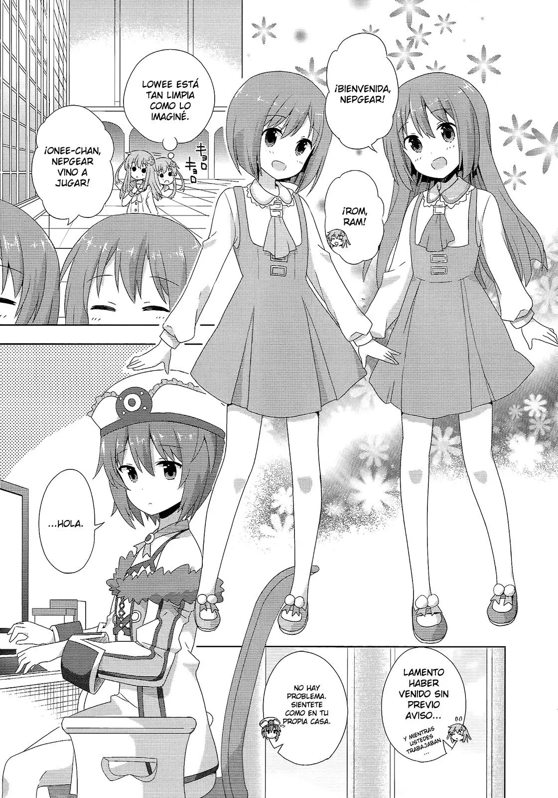 Choujigen Game Neptune - Dengeki Comic Anthology (2016) - Capítulo 3 - Página 5 - LectorTMOo