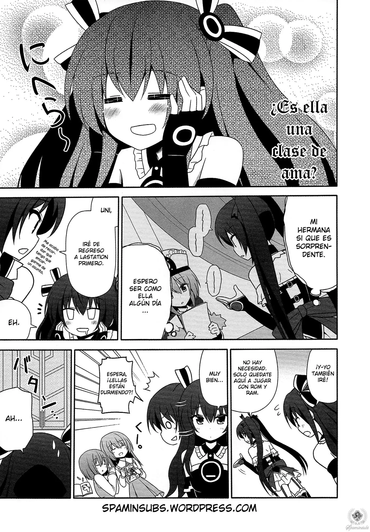 Choujigen Game Neptune - Dengeki Comic Anthology (2016) - Capítulo 5 - Página 2 - LectorTMOo