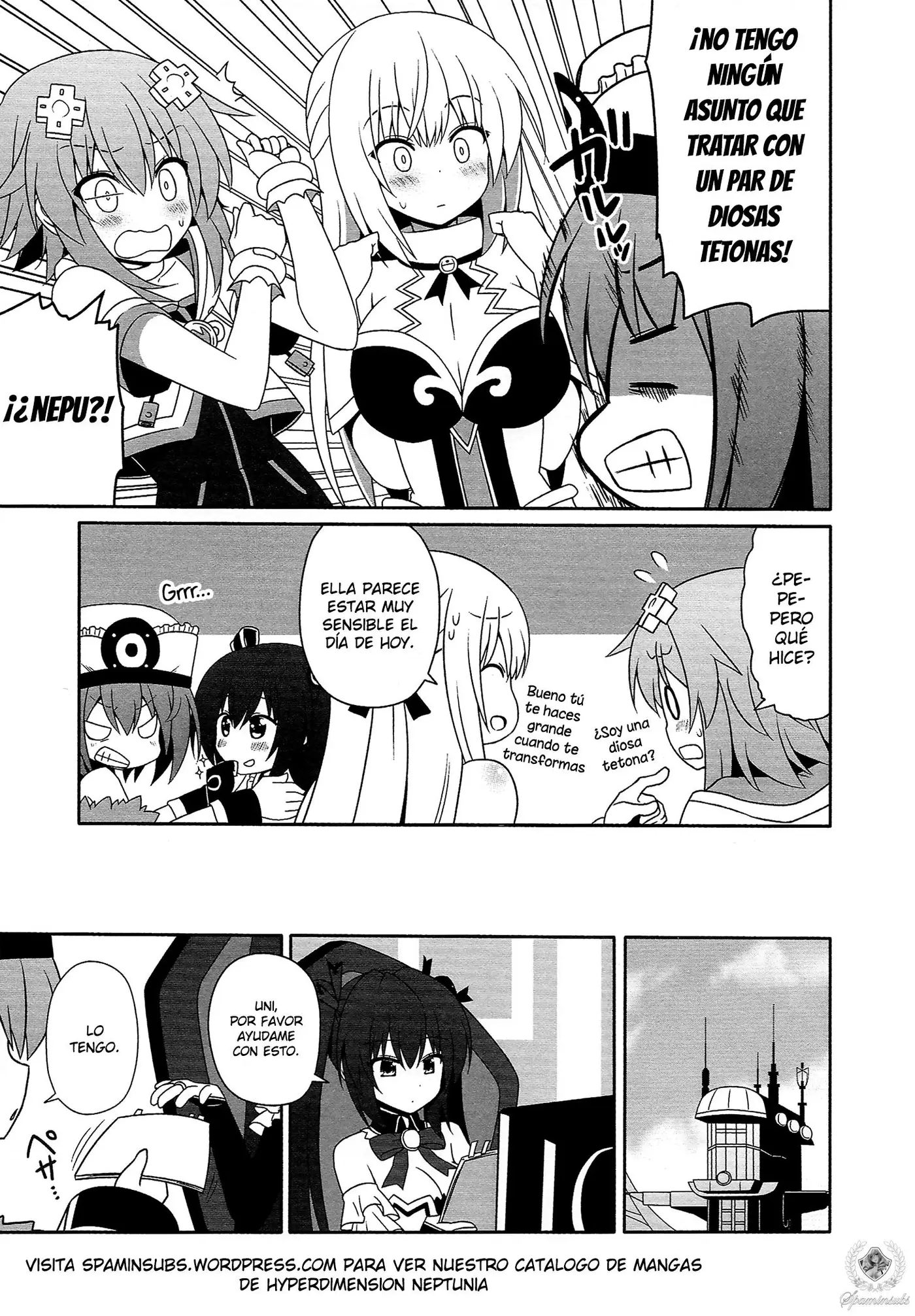Choujigen Game Neptune - Dengeki Comic Anthology (2016) - Capítulo 5 - Página 8 - LectorTMOo