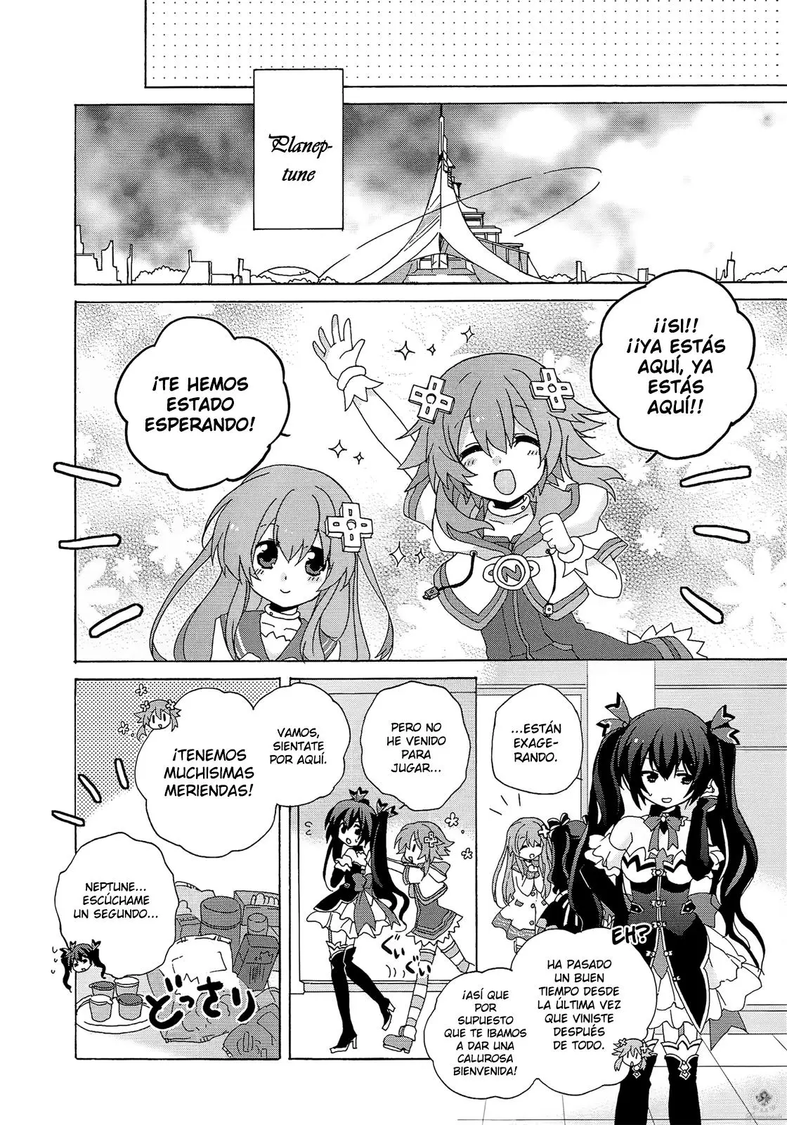 Choujigen Game Neptune - Dengeki Comic Anthology (2016) - Capítulo 7 - Página 3 - LectorTMOo