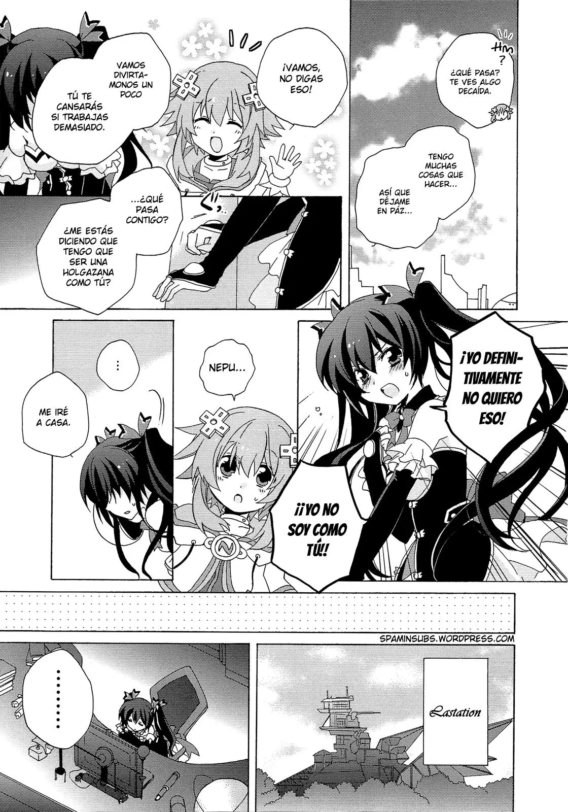 Choujigen Game Neptune - Dengeki Comic Anthology (2016) - Capítulo 7 - Página 6 - LectorTMOo