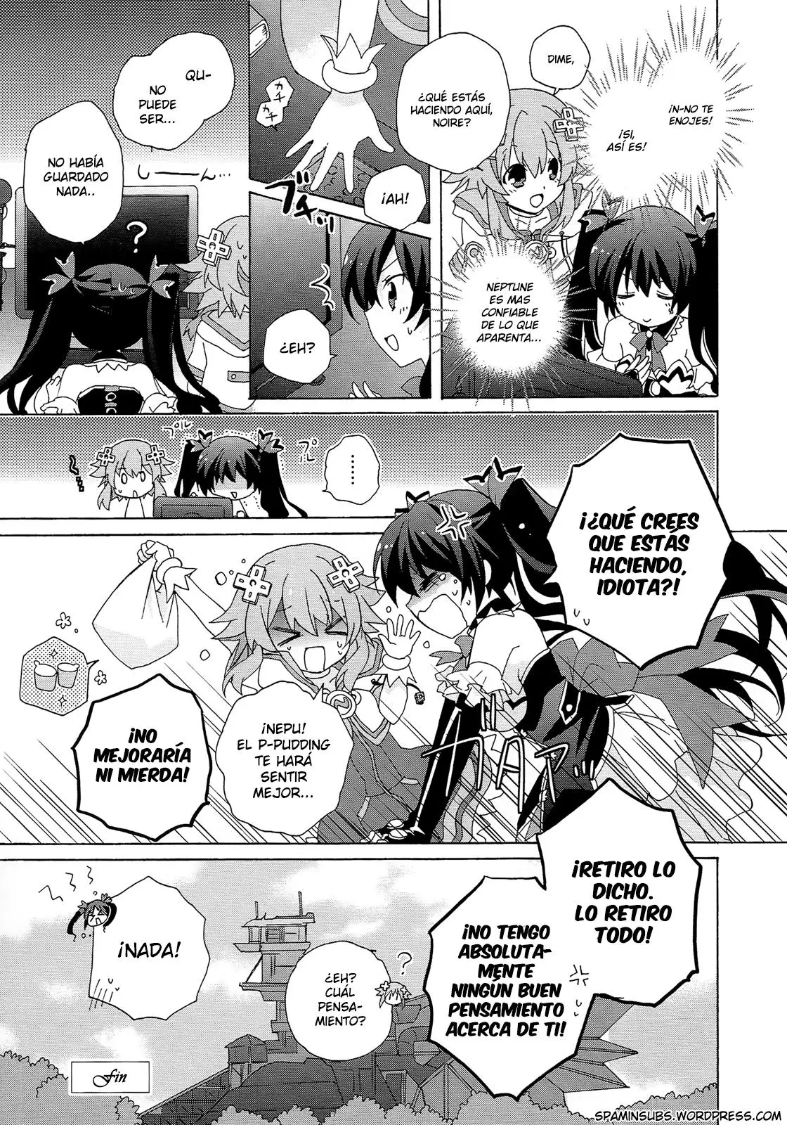 Choujigen Game Neptune - Dengeki Comic Anthology (2016) - Capítulo 7 - Página 14 - LectorTMOo