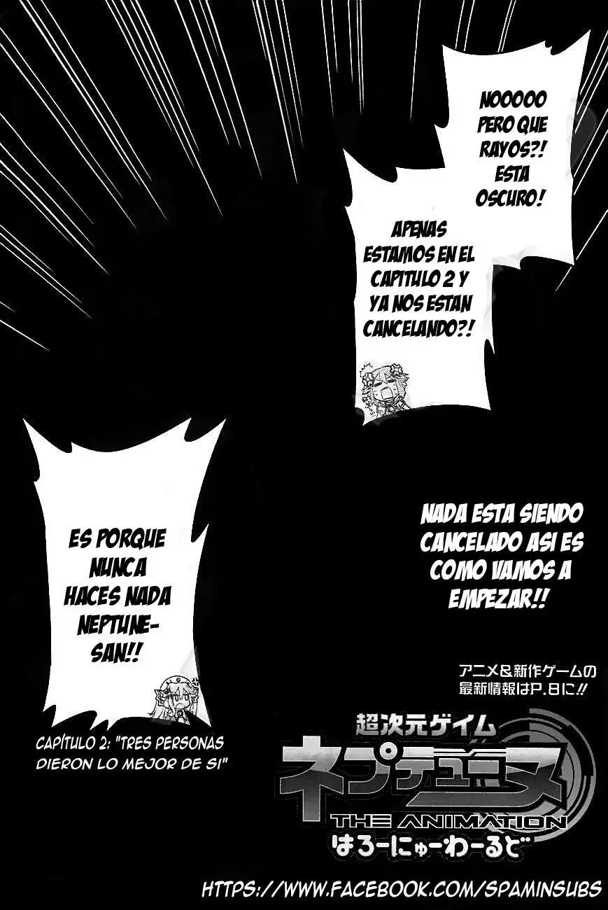 Choujigen Game Neptune - Hello New World (2014) - Capítulo 2 - Página 3 - LectorTMOo