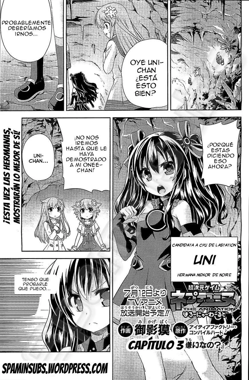 Choujigen Game Neptune - Hello New World (2014) - Capítulo 3 - Página 2 - LectorTMOo