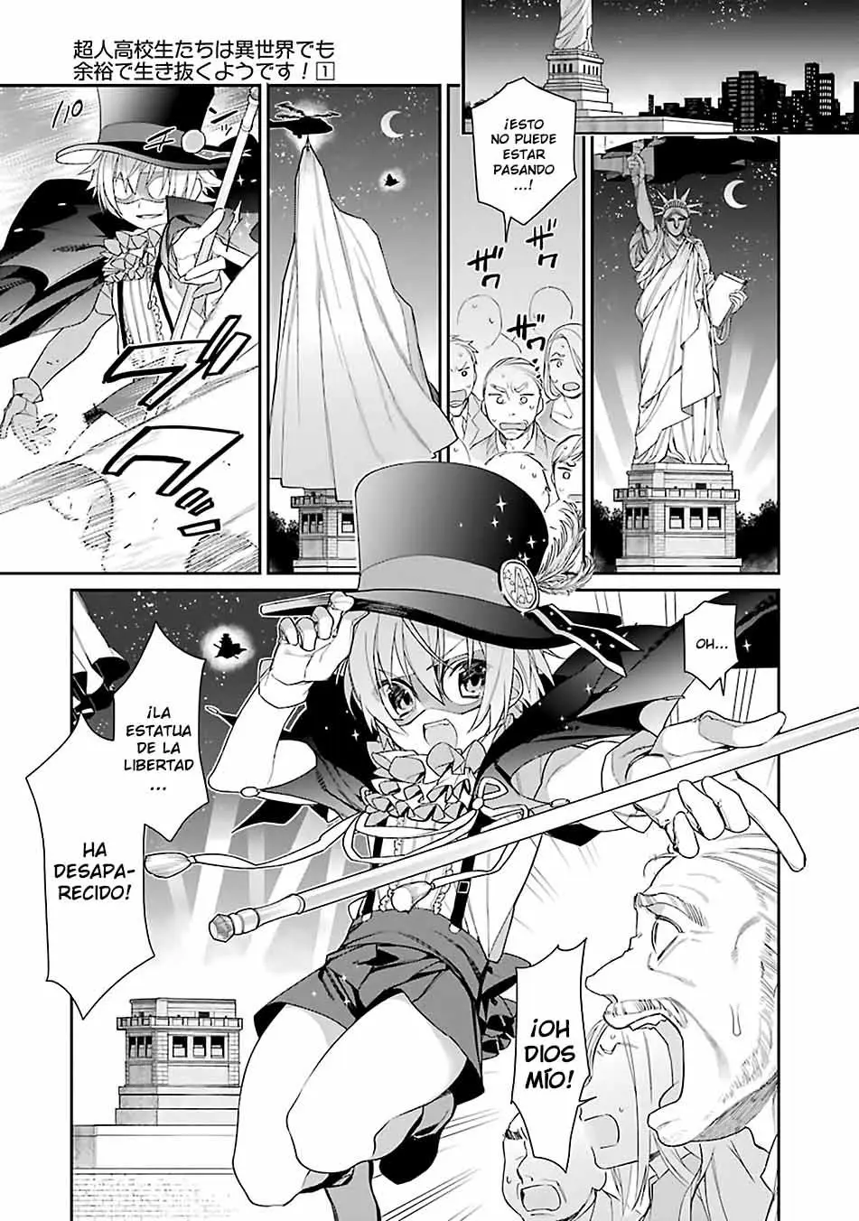 Choujin Koukousei-tachi wa Isekai demo Yoyuu de Ikinuku you desu (2016) - Capítulo 1 - Página 7 - LectorTMOo