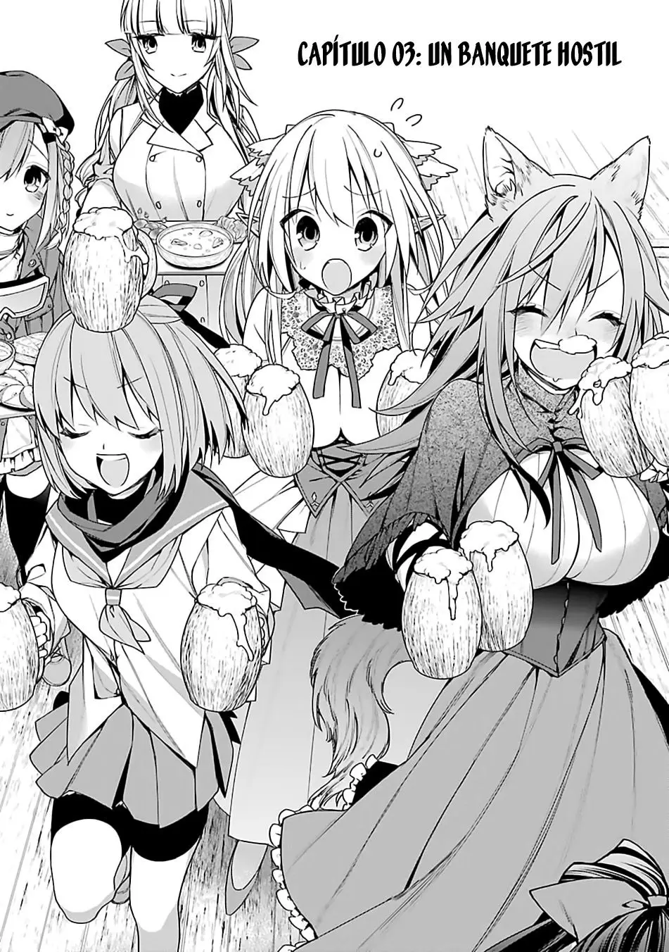 Choujin Koukousei-tachi wa Isekai demo Yoyuu de Ikinuku you desu (2016) - Capítulo 3 - Página 2 - LectorTMOo