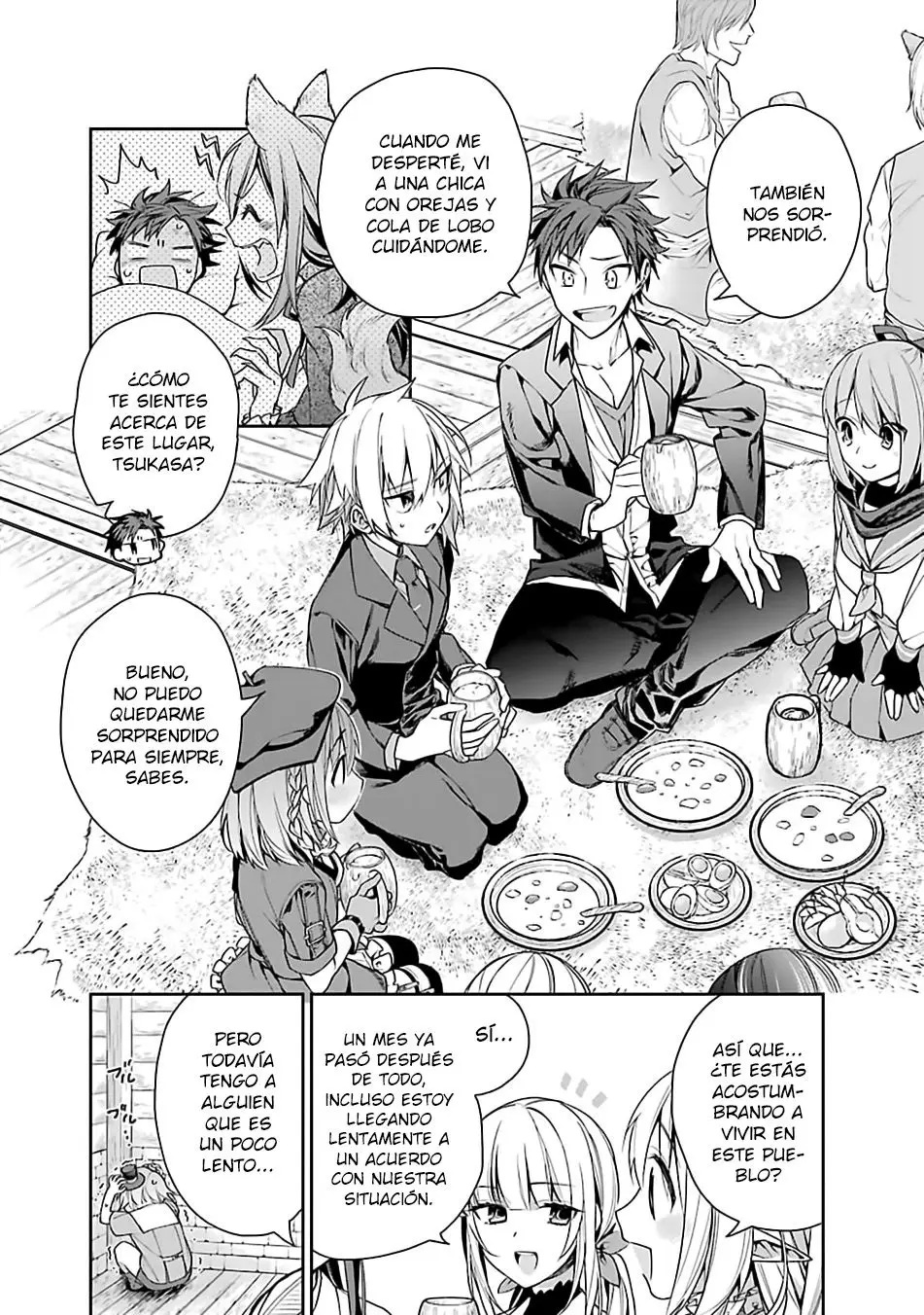 Choujin Koukousei-tachi wa Isekai demo Yoyuu de Ikinuku you desu (2016) - Capítulo 3 - Página 4 - LectorTMOo