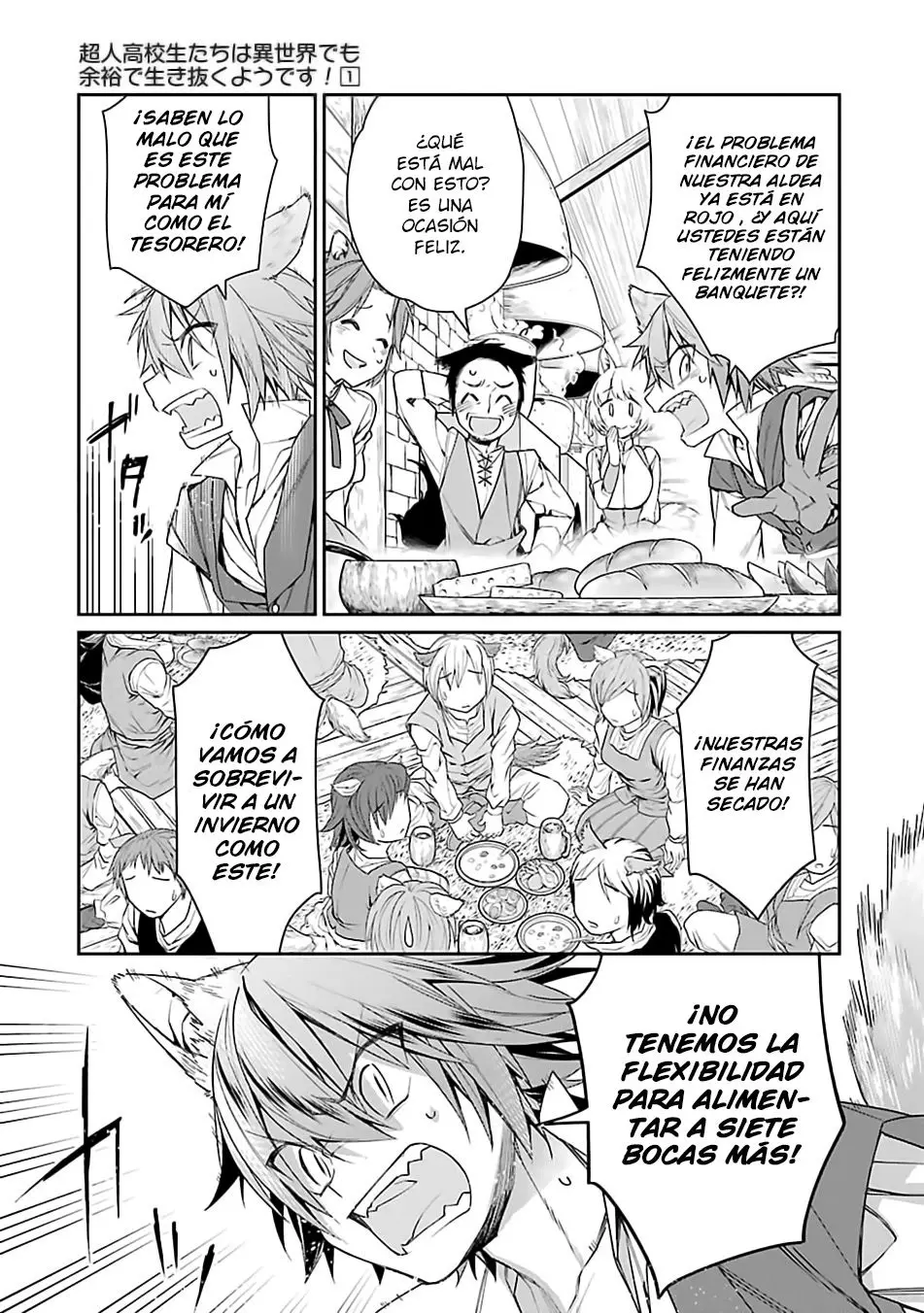 Choujin Koukousei-tachi wa Isekai demo Yoyuu de Ikinuku you desu (2016) - Capítulo 3 - Página 10 - LectorTMOo