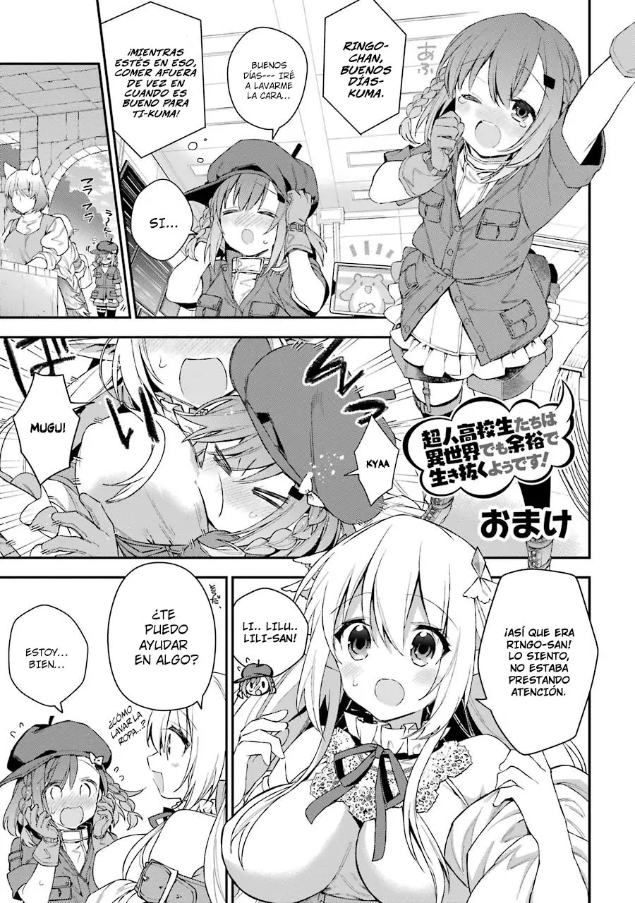 Choujin Koukousei-tachi wa Isekai demo Yoyuu de Ikinuku you desu (2016) - Capítulo 31.5 - Página 2 - LectorTMOo