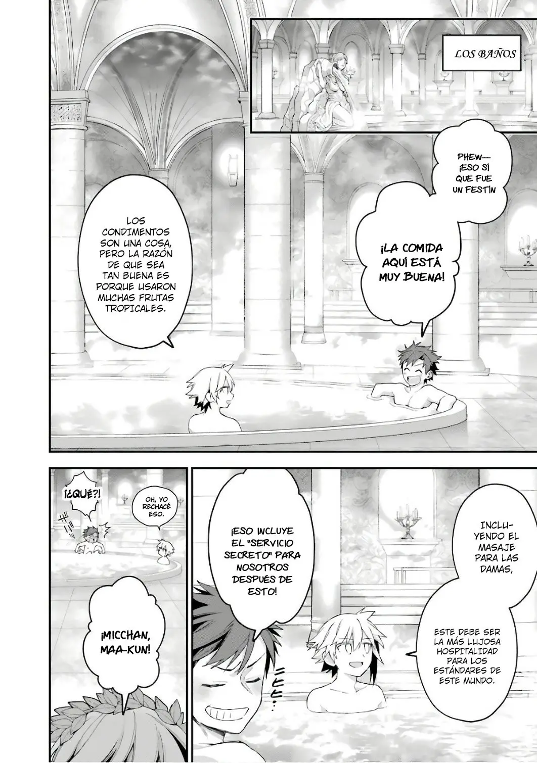 Choujin Koukousei-tachi wa Isekai demo Yoyuu de Ikinuku you desu (2016) - Capítulo 32 - Página 12 - LectorTMOo