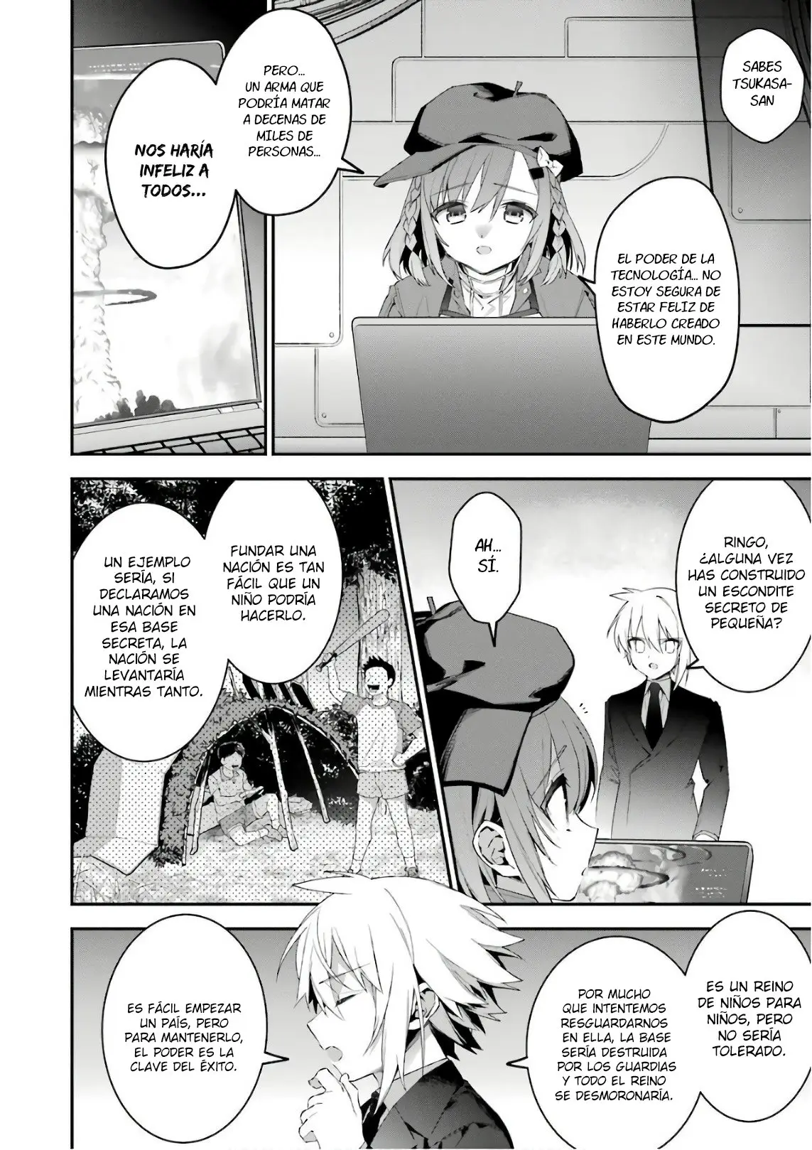 Choujin Koukousei-tachi wa Isekai demo Yoyuu de Ikinuku you desu (2016) - Capítulo 44 - Página 5 - LectorTMOo