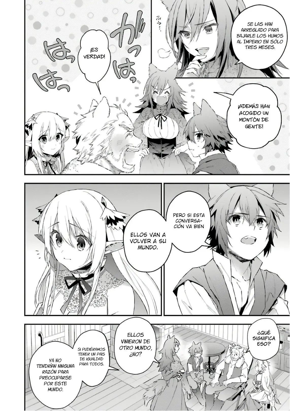 Choujin Koukousei-tachi wa Isekai demo Yoyuu de Ikinuku you desu (2016) - Capítulo 46 - Página 7 - LectorTMOo
