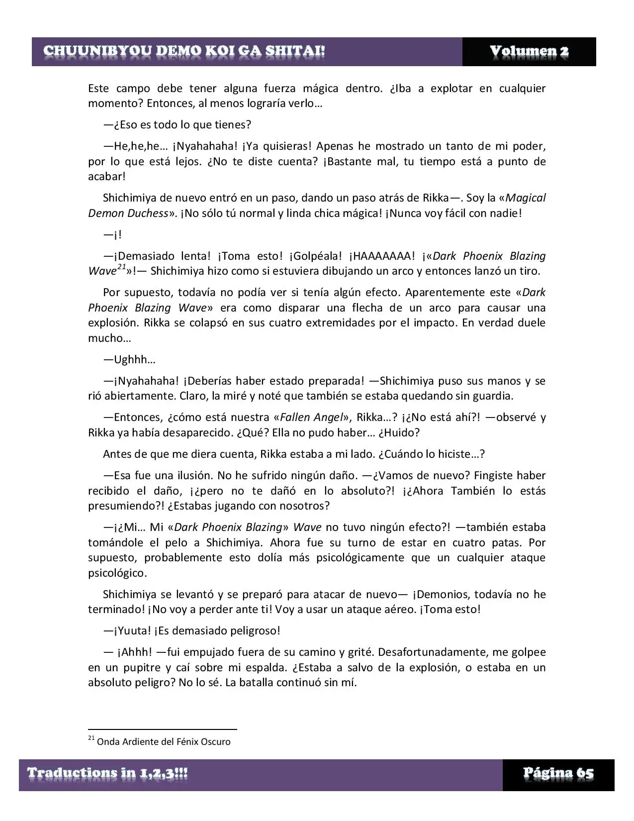 Chuuniuta Mama no Kotoba - Capítulo 18 - Página 7 - LectorTMOo