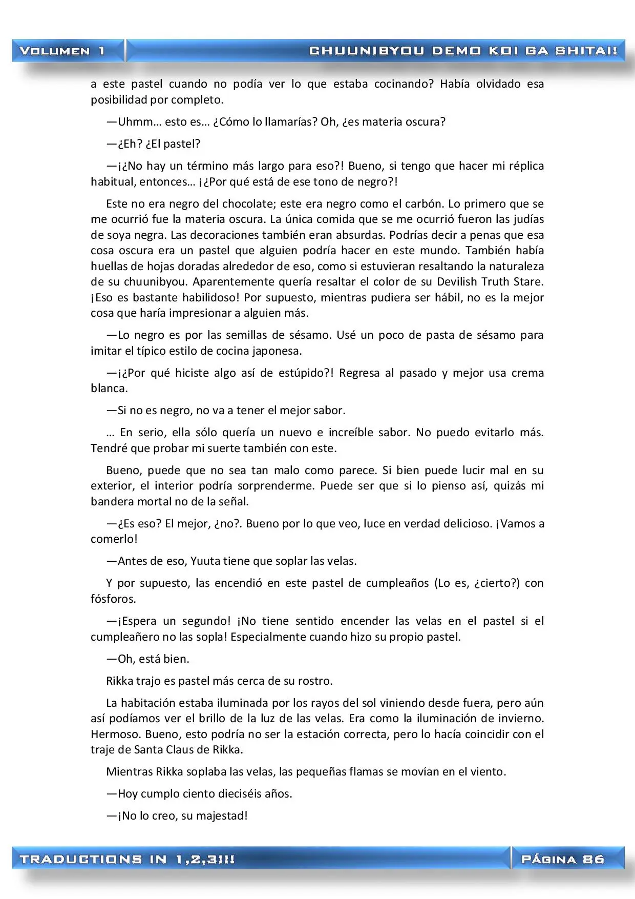 Chuuniuta Mama no Kotoba - Capítulo 7 - Página 7 - LectorTMOo