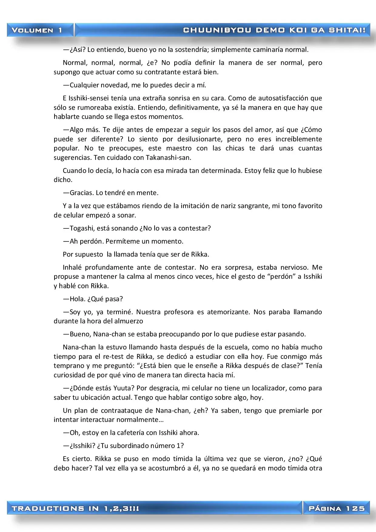 Chuuniuta Mama no Kotoba - Capítulo 9 - Página 5 - LectorTMOo