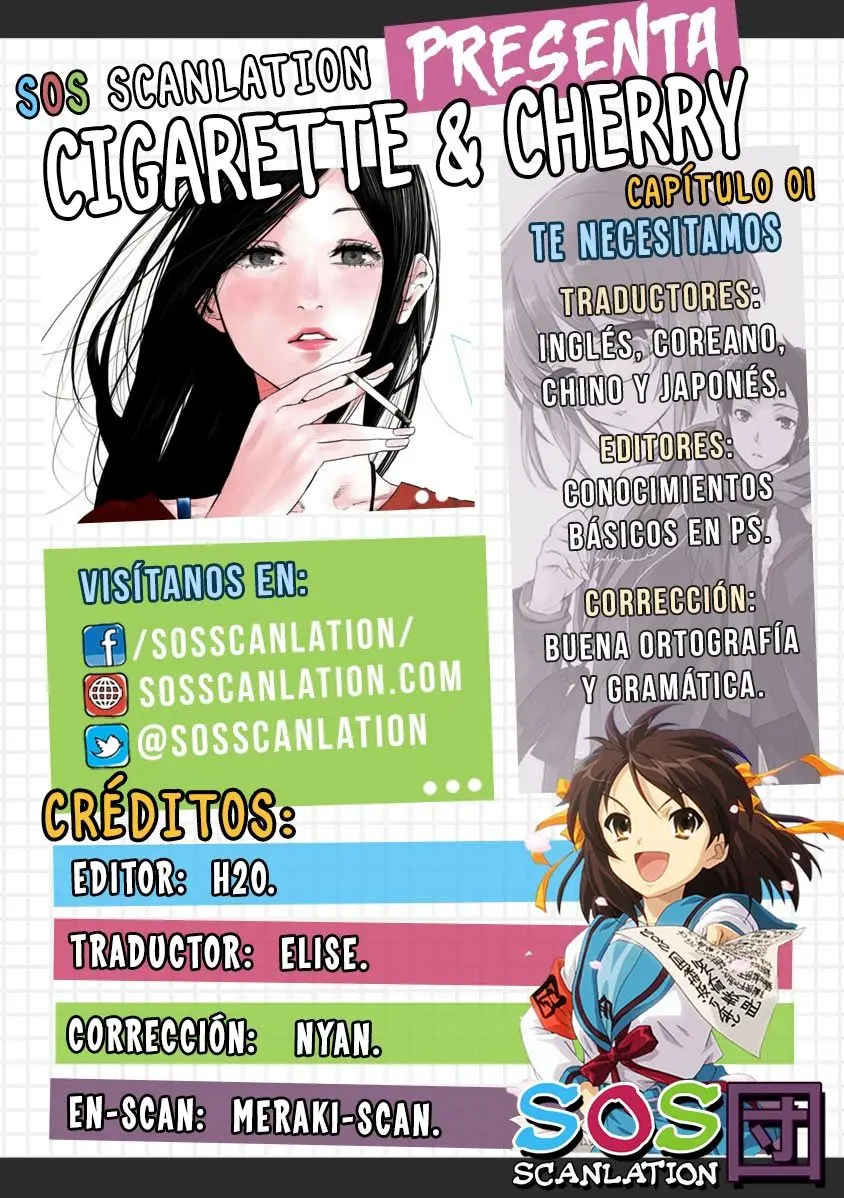 Cigarette & Cherry (2017) - Capítulo 1 - Página 1 - LectorTMOo