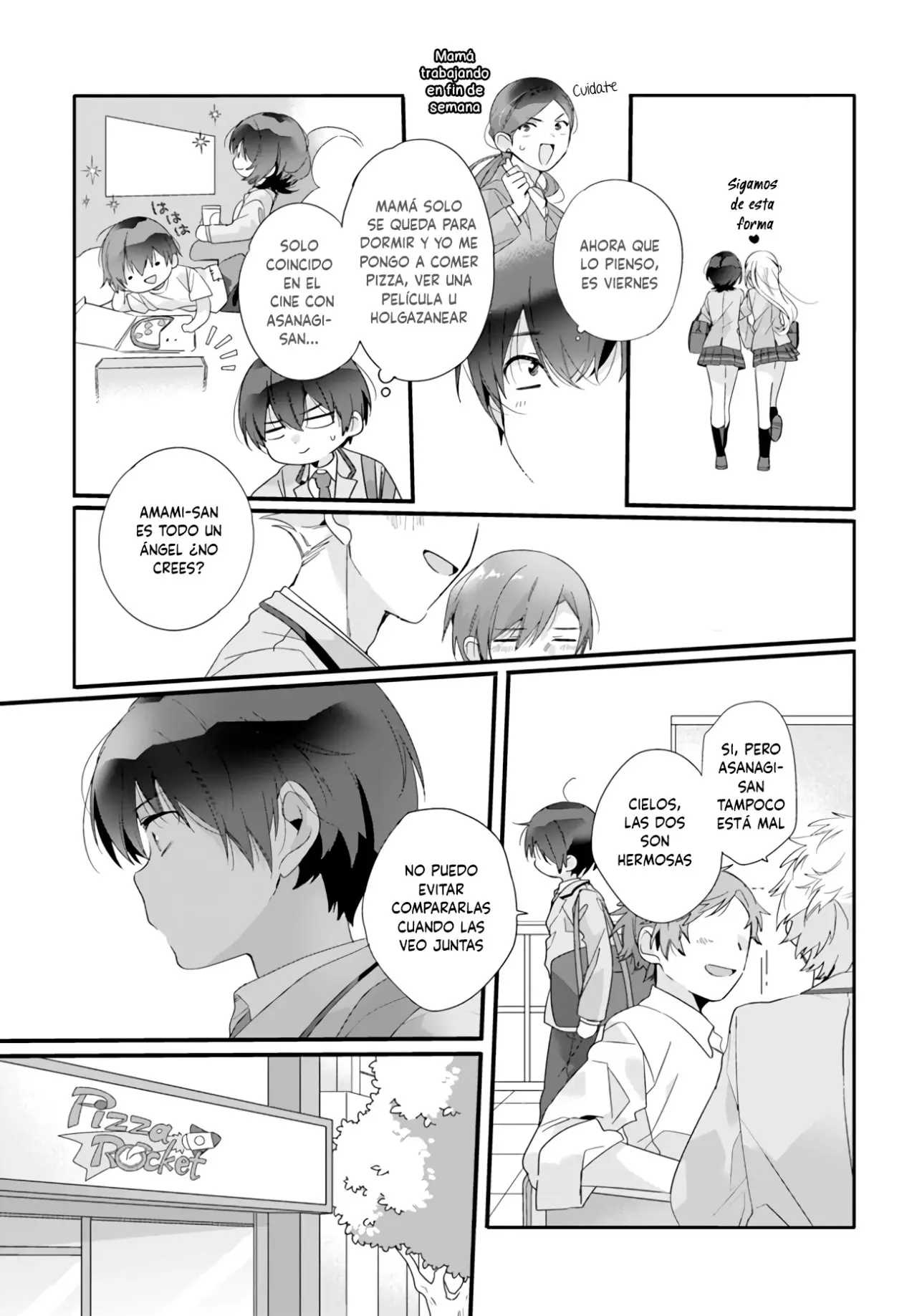 Class de 2 Banmei ni Kawaii Onna No Ko To Tomodachi ni Natta (2022) - Capítulo 1 - Página 14 - LectorTMOo