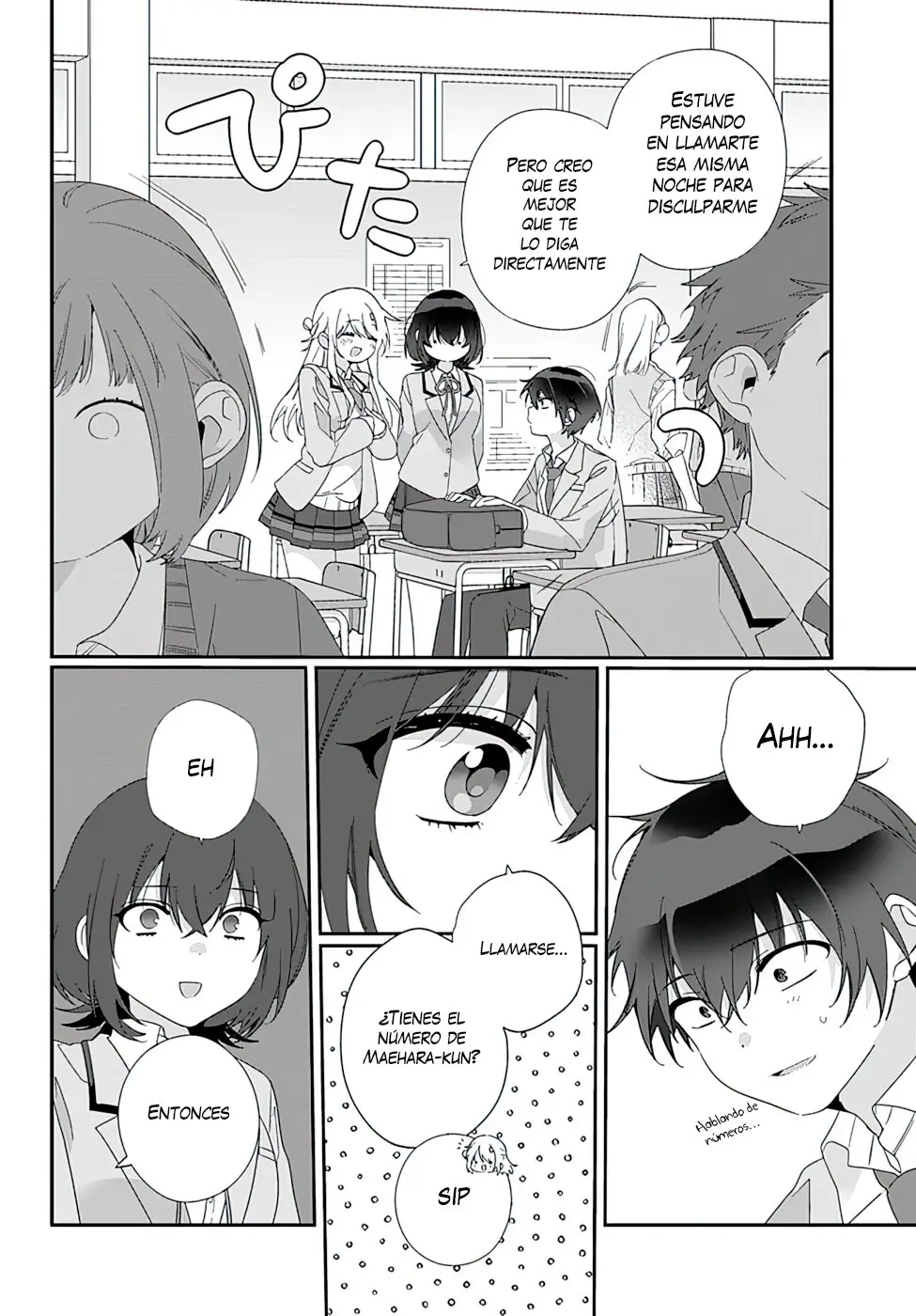 Class de 2 Banmei ni Kawaii Onna No Ko To Tomodachi ni Natta (2022) - Capítulo 6.1 - Página 9 - LectorTMOo