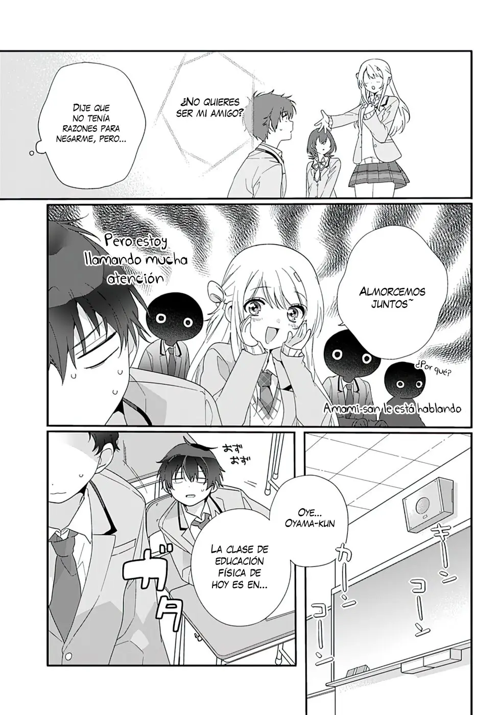 Class de 2 Banmei ni Kawaii Onna No Ko To Tomodachi ni Natta (2022) - Capítulo 7.1 - Página 5 - LectorTMOo