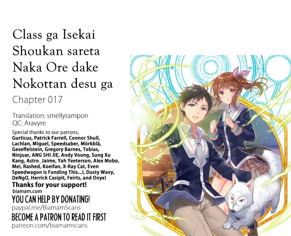 Class ga Isekai Shoukan sareta Naka Ore dake Nokotta n desu ga (2017) - Capítulo 17 - Página 22 - LectorTMOo