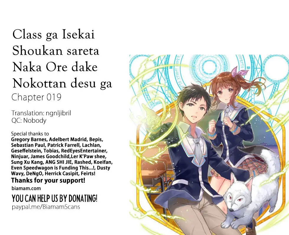 Class ga Isekai Shoukan sareta Naka Ore dake Nokotta n desu ga (2017) - Capítulo 19 - Página 18 - LectorTMOo