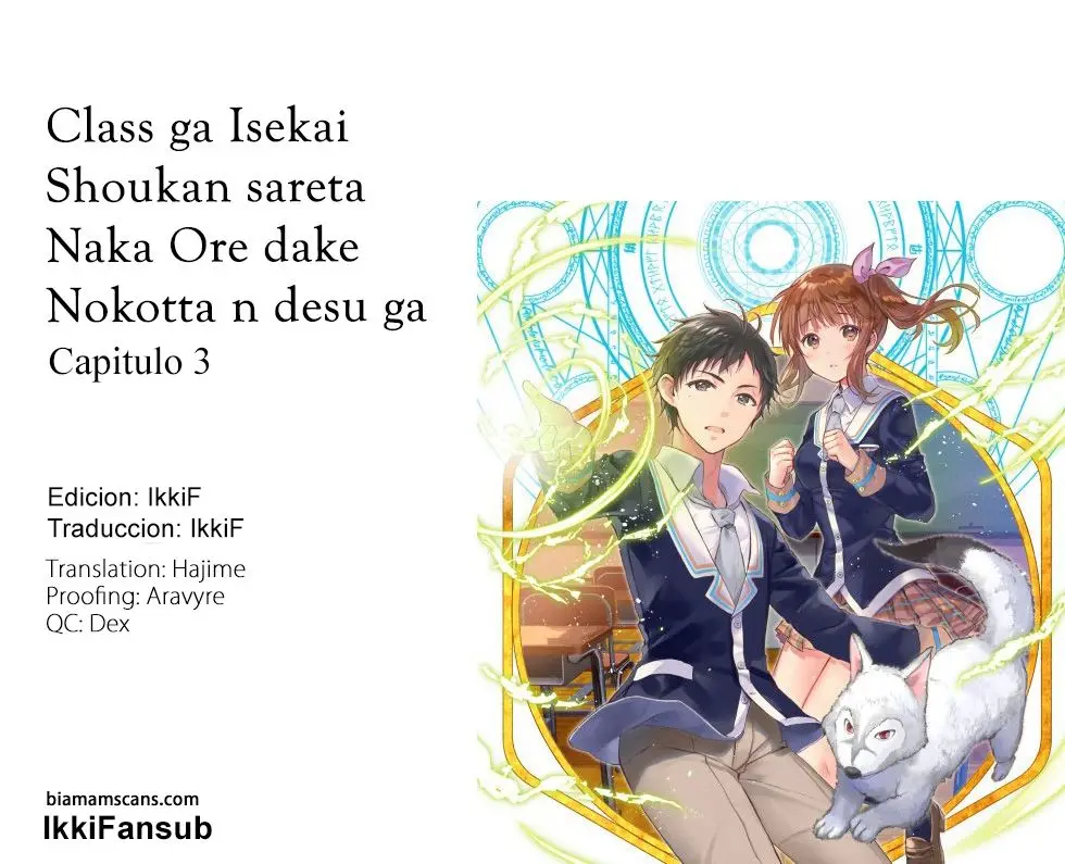 Class ga Isekai Shoukan sareta Naka Ore dake Nokotta n desu ga (2017) - Capítulo 3 - Página 1 - LectorTMOo
