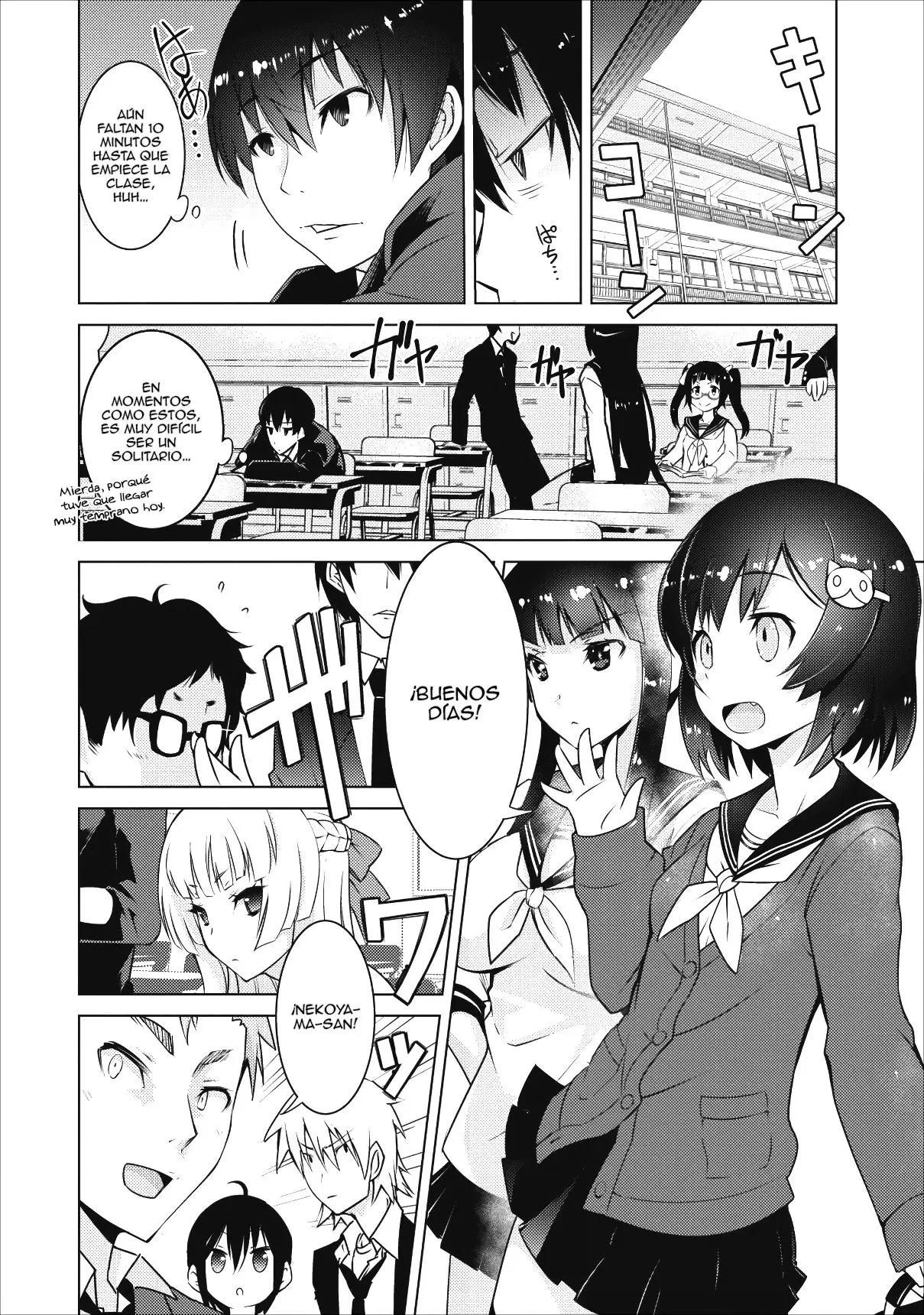 Class Teni de Ore dake Haburareta node, Doukyuusei Harem Tsukuru Koto ni Shita (2019) - Capítulo 1 - Página 5 - LectorTMOo