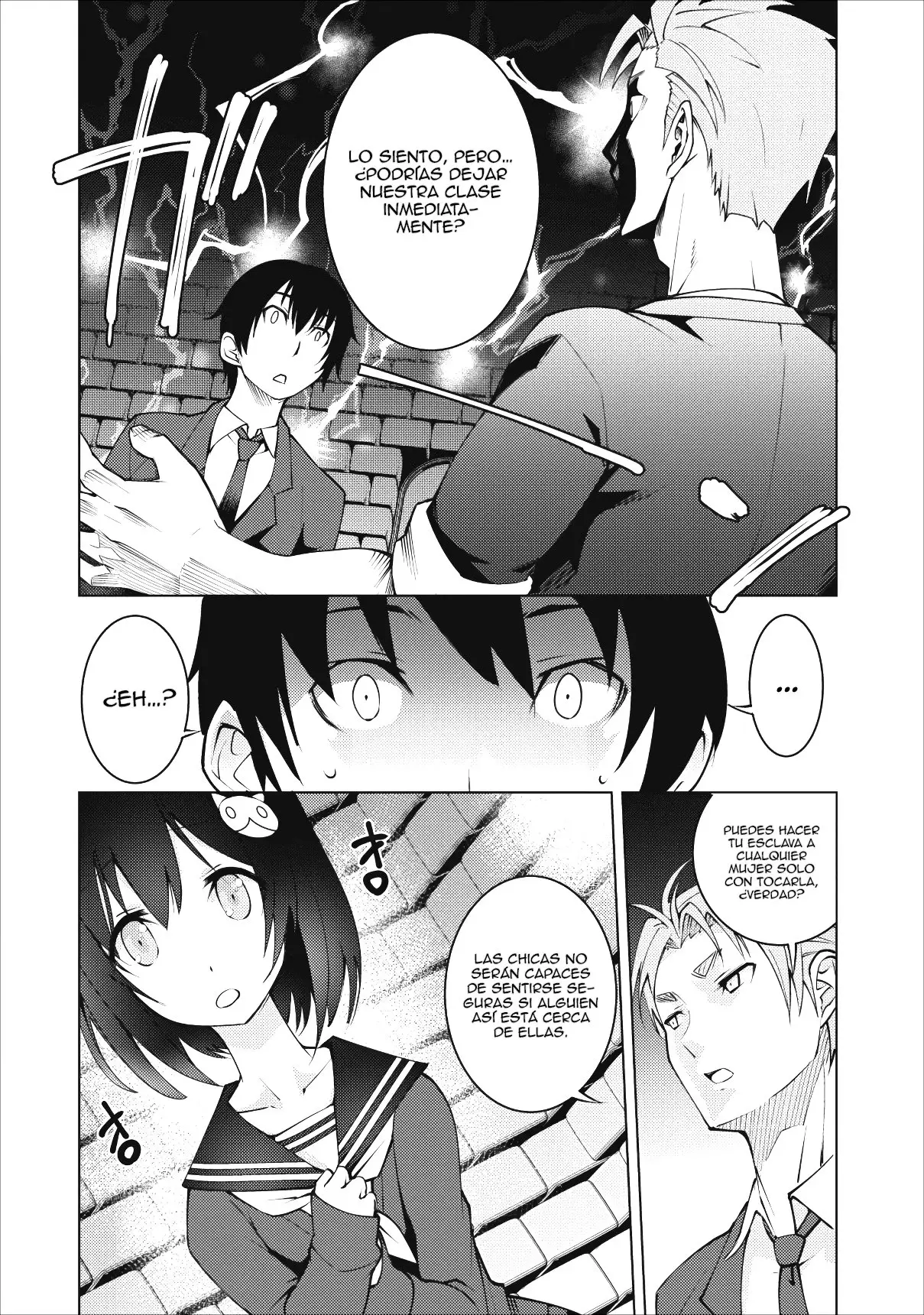Class Teni de Ore dake Haburareta node, Doukyuusei Harem Tsukuru Koto ni Shita (2019) - Capítulo 1 - Página 15 - LectorTMOo