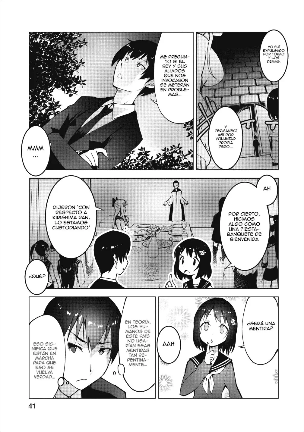Class Teni de Ore dake Haburareta node, Doukyuusei Harem Tsukuru Koto ni Shita (2019) - Capítulo 2 - Página 9 - LectorTMOo