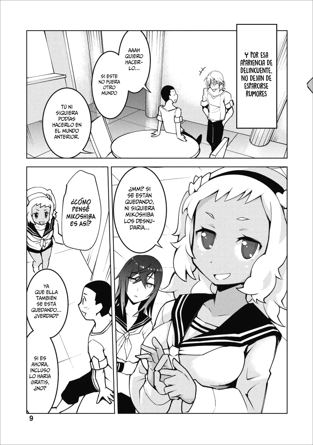 Class Teni de Ore dake Haburareta node, Doukyuusei Harem Tsukuru Koto ni Shita (2019) - Capítulo 6 - Página 9 - LectorTMOo